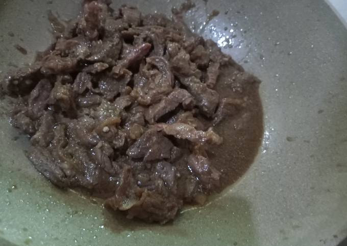 Cara Gampang Menyiapkan Daging sapi teriyaki yang Enak