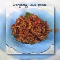 รูปของ Krengseng usus ayam pedas