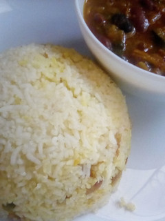 A picture of Cumin fried rice.