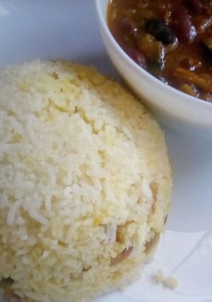 A picture of Cumin fried rice.