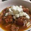 Frijoles charros🍖🌿🧀🌮