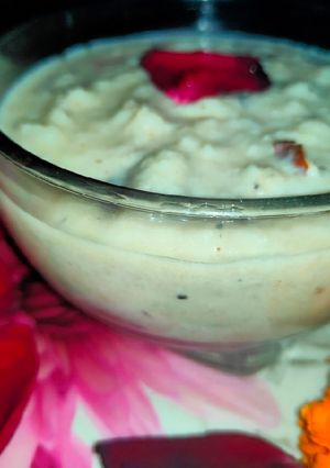 A picture of Makhana Kheer.