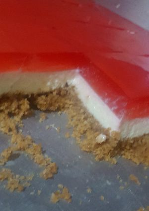 صورة لوصفة تشيز كيك بالزبادي 😋
