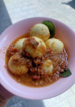 Foto resep Telur bumbu merah