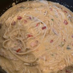 A picture of Chicken Spaghetti.