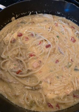 A picture of Chicken Spaghetti.