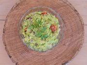 Una foto de palta guacamole