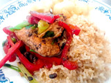 Salmon in Black Bean Sauce