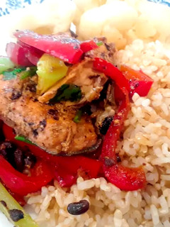 Foto resep Salmon in Black Bean Sauce