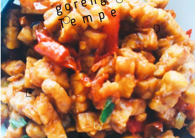 Sambel goreng tempe