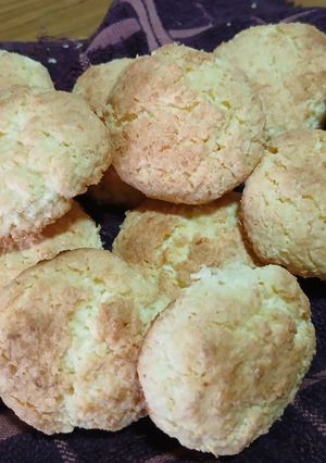 Una foto de Galletitas de coco y maicena
