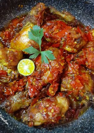 Foto resep Ayam Balado Khas Minang (Sambal Ayam)