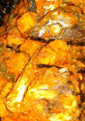Foto resep Tongkol bumbu kuning kemangi
