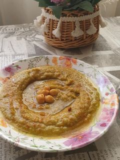 صورة لوصفة حمص وافوكادو