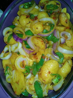 A picture of Irish wif veggies.