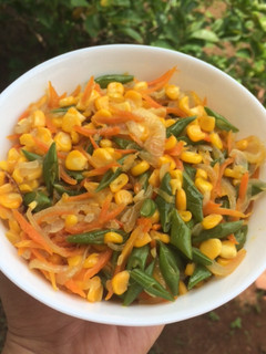 Foto resep Tumis wortel, jagung dan buncis