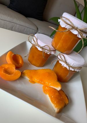 Sárgabaracklekvár🍑 (tartósítószer mentesen) recept fotója