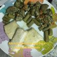 Merluza rebozada con alcachofas