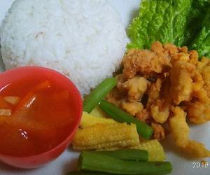 Masakan Populer Ayam pop asam manis Enak Sederhana