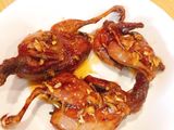 Chim cút chiên bơ tỏi bằng nồi chiên không dầu