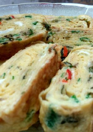 Foto resep Telur dadar lapis 💕💕