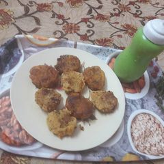 A picture of Batata Vada.