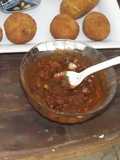 Salsa dulce para  croquetas el gera