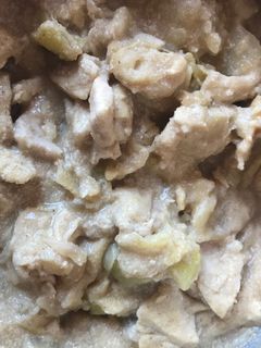 Una foto de Pollo al curry 🍛