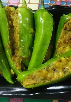 A picture of Stuffed jalapenos.