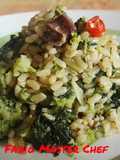 Risotto con Broccoli Neri e Colata di Acciuga