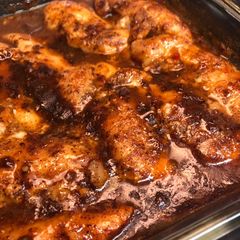 A picture of Oven BBQ Chicken.