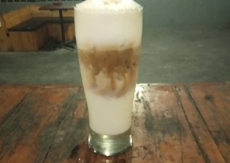 Caramel machiato ice