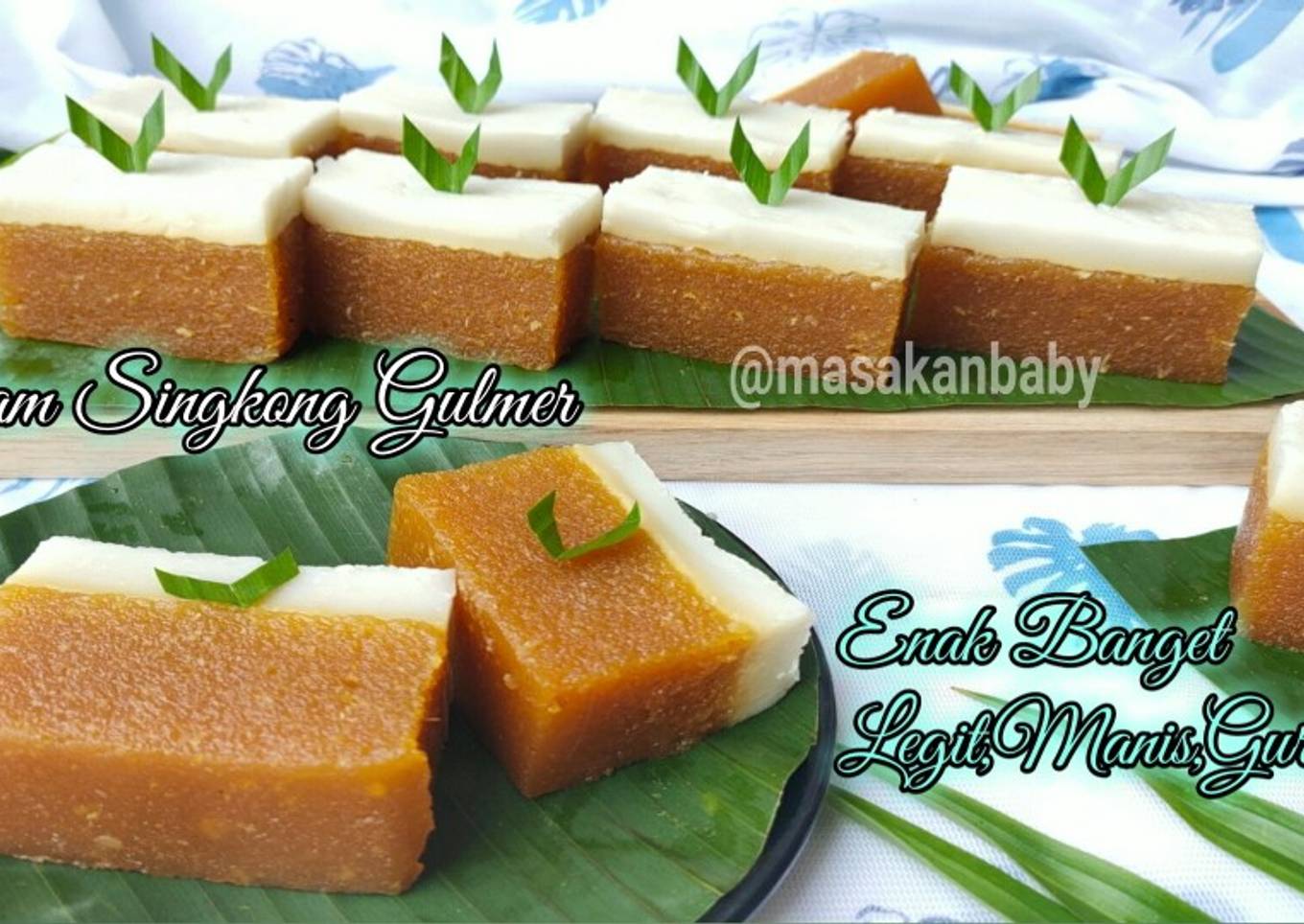 Talam singkong jajanan kue tradisional