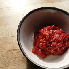 A picture of Roast peppers salad.