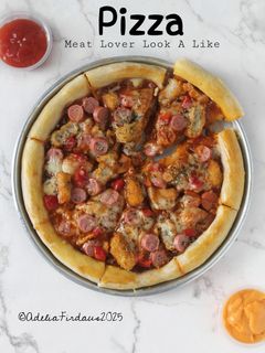 Foto resep Pizza Meat Lover (Ala-ala + Tips)