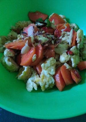 Foto resep Oseng Telur Wortel