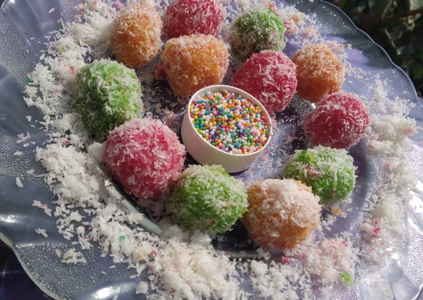 Coconut Colourful Ladoo