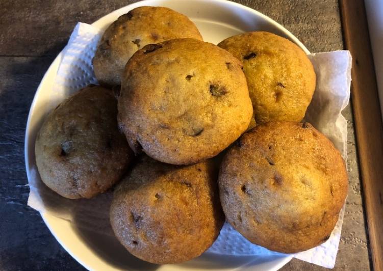 Chocolate and banana muffins!