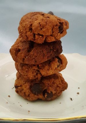 Foto resep Vegan Almond Cookies