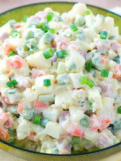 A picture of Simple Vegetable Salad.