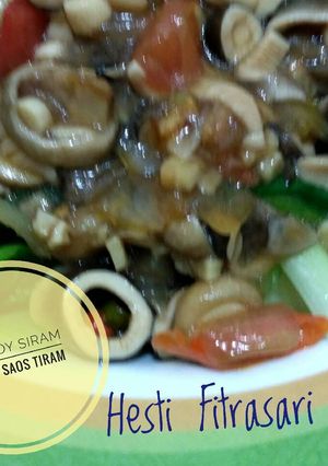 Foto resep Pokcoy siram jamur saos tiram