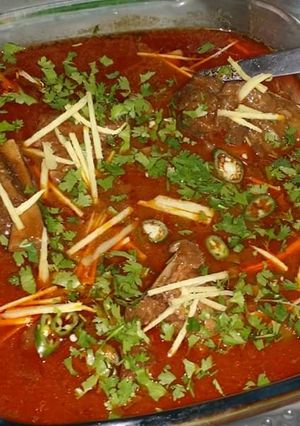 A picture of Nihari.