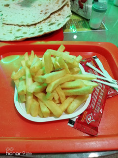 عکسی از دستور سیب زمینی سرخ شده