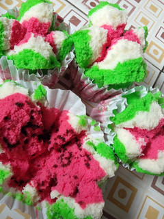 Foto resep Bolu kukus semangka🍉