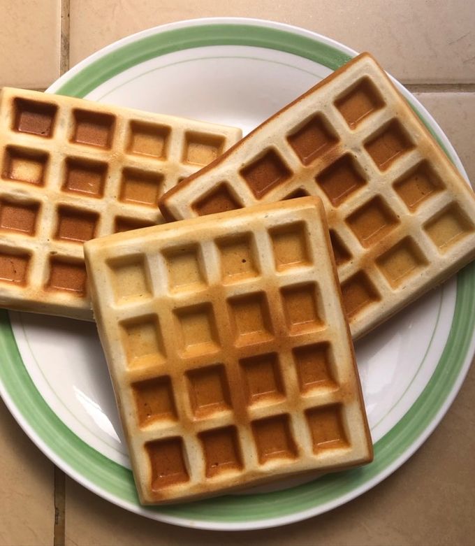 Una foto de Waffles Crocantes