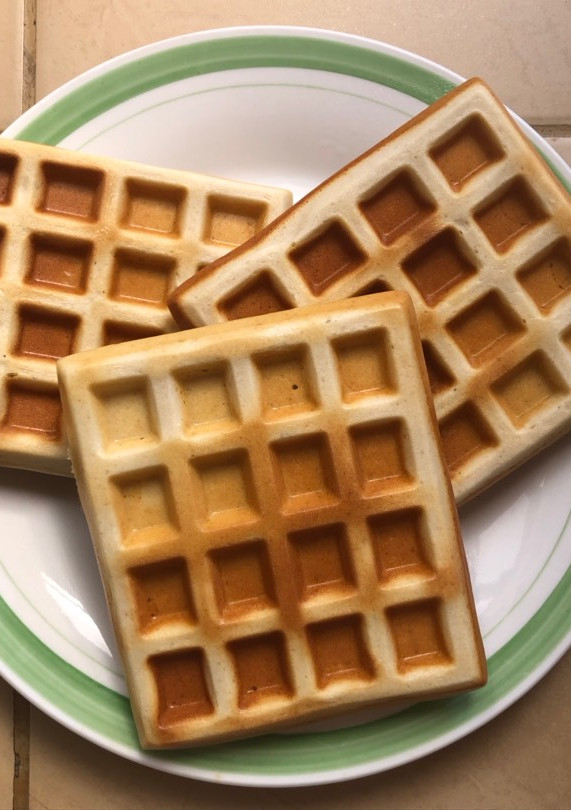Una foto de Waffles Crocantes