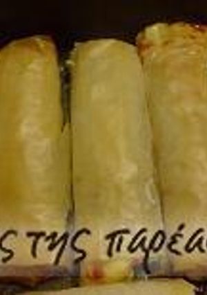 Φωτογραφία της συνταγής Ρολλάκια με τυρί