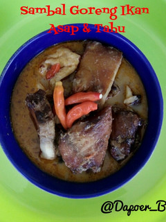 Foto resep Sambal Goreng Kuah Santan Ikan Asap & Tahu