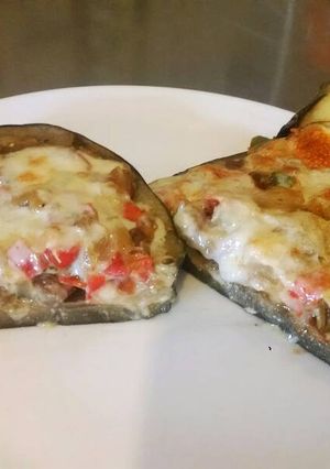 Una foto de Berenjenas rellenas