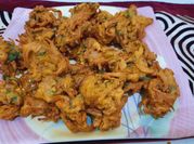 A picture of palak onion